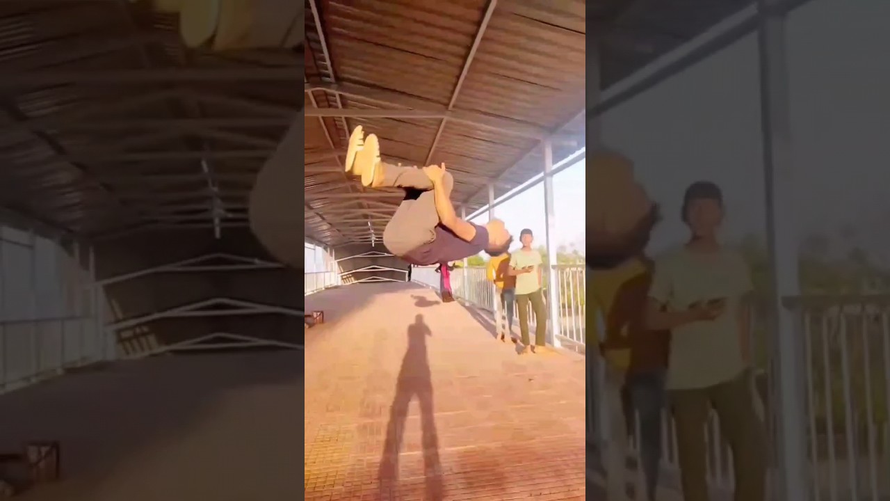 Front Flip Public Reaction 👀 | Stunt | Shubham Moves | 