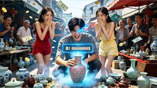 失業小夥擺攤創業，意外啟動【透視神眼】，靠神眼撿漏古董日賺1個億，救下美女姊妹花，走上人生巔峰！ screenshot 5