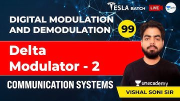 Communication Systems | Delta Modulator - 2 | Lec 99 | GATE/ESE 2021 (EE, ECE) Exam