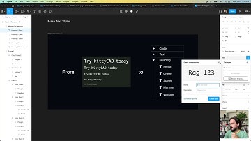 How to use the Make Text Styles plugin for Figma