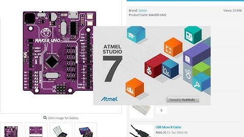 How To Program Arduino (Maker UNO) Using Atmel Studio