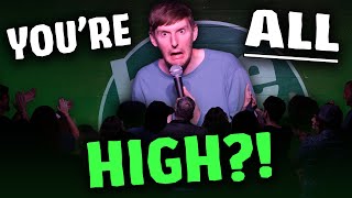Sober Comedian VS High Crowd (Ends in Standing O) | Jeremiah Watkins | Standup Comedy