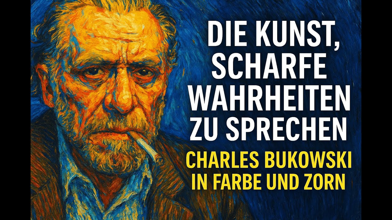 Die Kunst, scharfe Wahrheiten zu sprechen – Charles Bukowski in Farbe und Zorn