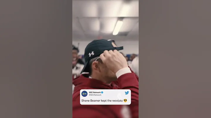 Shane Beamer clapped back