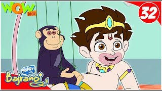 Selfie With Bajrangi | Hindi Cartoon for Kids | S2 Ep 32 | Laughter Ka Challenge | Wow Kidz
