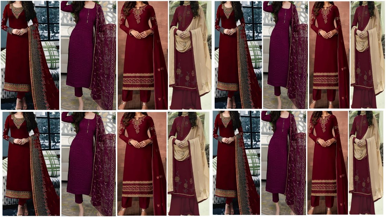 Maroon Colour Dress Design Maroon Dress Designs Beautiful Maroon — free download