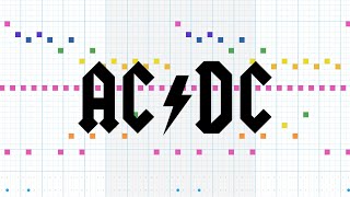 Thunderstruck (ACDC)  Chrome Music Lab