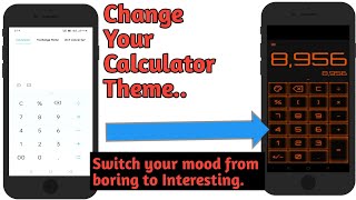 How To Change Theme Of Calculator 🔥|So Many Themes🔥| Piyush Verma screenshot 1