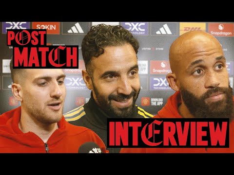 Mbeumo, Dalot and Amorim React To Brighton WIN! 😍