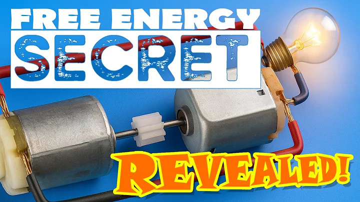 How Free Energy Scammers Use Two DC Motors to Deceive You |  Perpetual motion machine