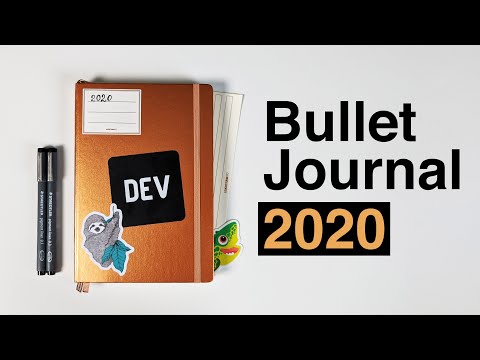 Video: Nybörjarguide Till Bullet Journals