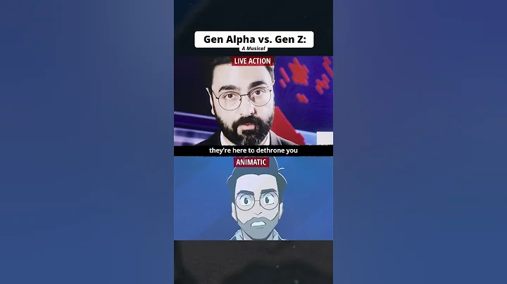 Live Action or Animatic?!🎵🎶What do you guys think? Gen Z vs Gen Alpha Musical PART 1