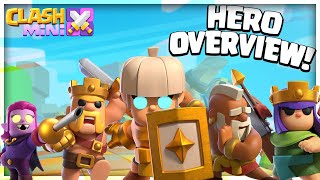 Clash Mini | ALL Heroes Abilities & Gameplay! screenshot 2