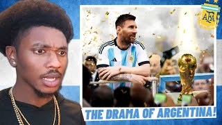 Reacting To Lionel Messi - The Drama of Argentina!
