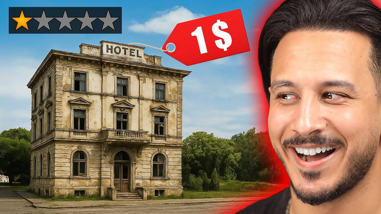 اشتريت فندق مهجور بدولار 🤣