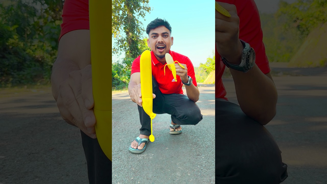 Fake Banana ❌ Banana Wala Umbrella ✅