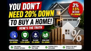 You DON'T Need 20% Down to Buy a Home (Here's the Truth)