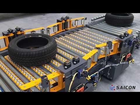 Automated tire handling system