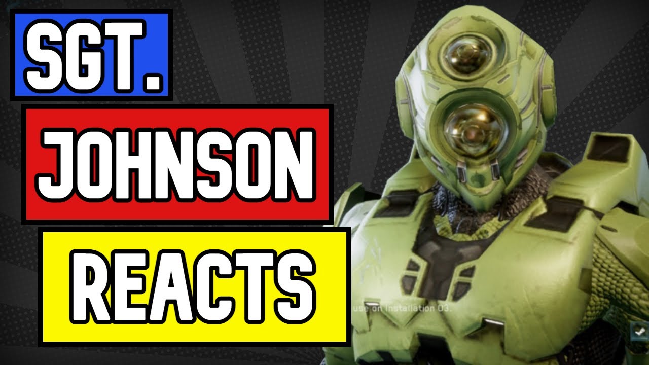 Johnson Reacts to New Halo 3 Armour