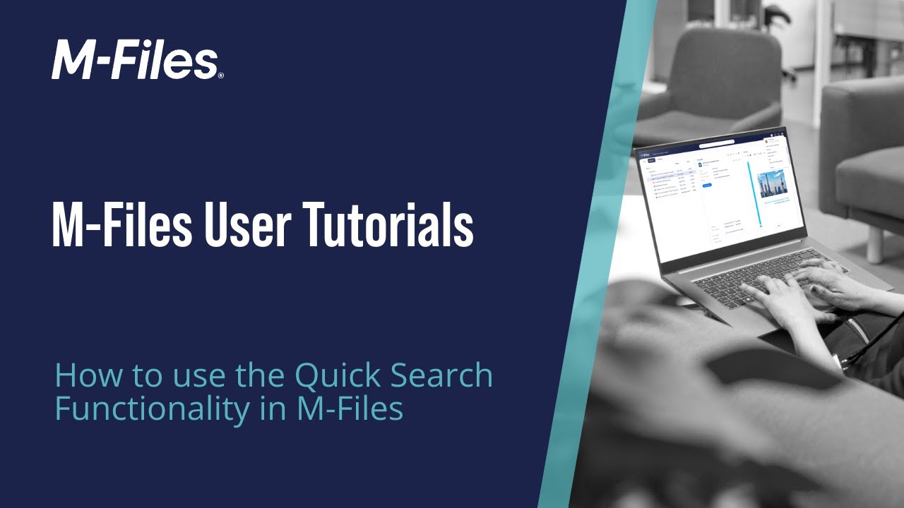 How To Use the Quick Search Functionality in M-Files - YouTube
