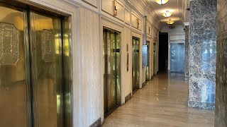 Otis Elevonic 411M Modded Elevators at Home Life Building, Louisville, KY