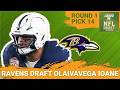 Baltimore Ravens Select Olaivavega Ioane 14th Overall | Ravens PROTECTING Lamar Jackson