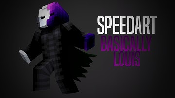 BasicallyLouis | SpeedArt Banner [Minecraft Design] [New Intro]