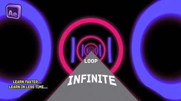 After Effects EXPERT Reveals No-Plugin Infinite Tunnel Loop Technique!