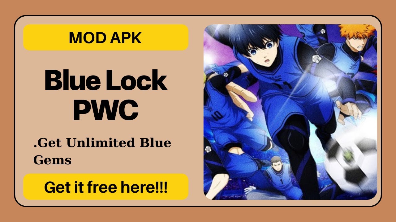 Blue Lock PWC Mod Apk [Tutorial] - YouTube