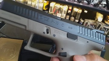 New CZ P10c - Great Trigger!