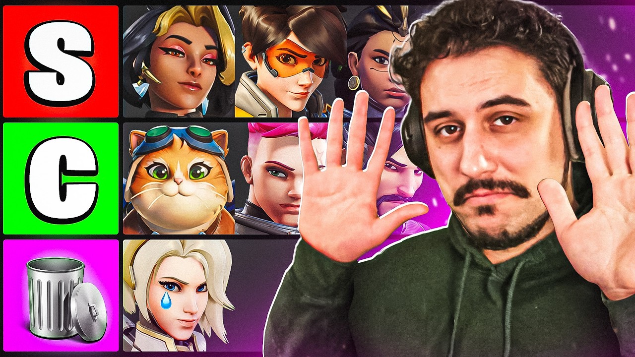 My OFFICIAL Tier List for Season 1... (Overwatch Tier List)