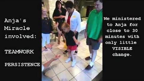 Miraculous Cerebral Palsy Healing- 7 yr old Anja