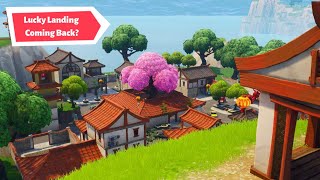 Is Lucky Landing Coming Back To Fortnite? Could The Old Map Be Coming Back?