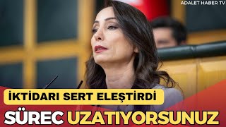 Dem Partili Tülay Hatimoğulları Süreç Yasası Için Iktidarı Eleştirdi Üzenlemesi