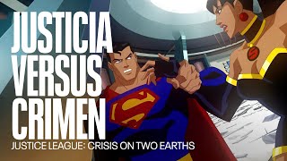 La Liga de la Justicia se enfrenta a El Sindicato del Crimen | Justice League: Crisis on Two Earths