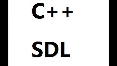 SDL C++ tutorial with Visual Studio (Draw rectangle and move it with keyboard and mouse) p2
