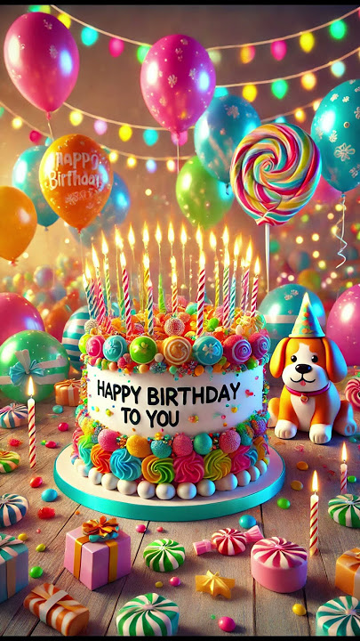 Ready? Let's go! Happy birthday to you with colorful #birthdaypartymusic #happybirthday #birthday