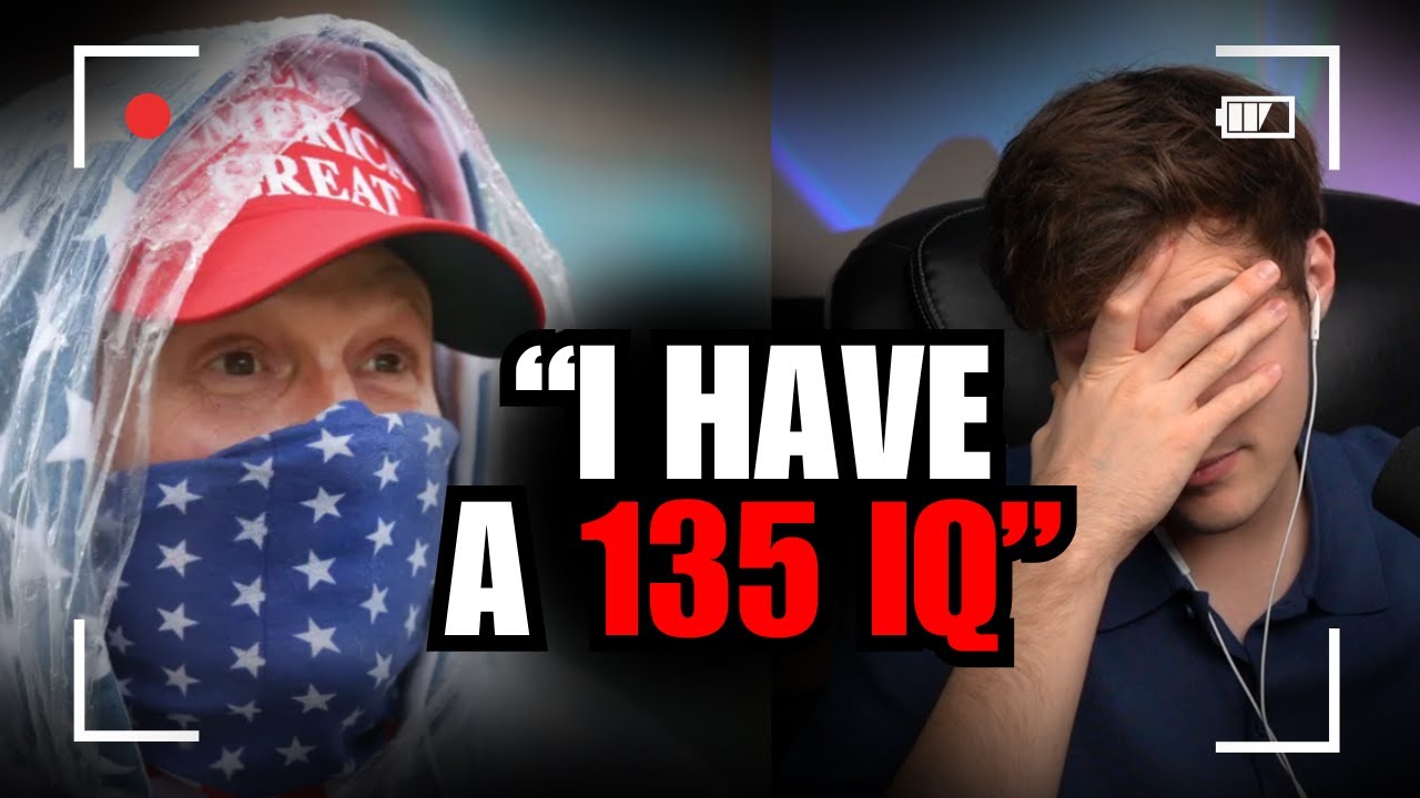 "135 IQ" MAGA Man Goes COMPLETELY OFF THE RAILS