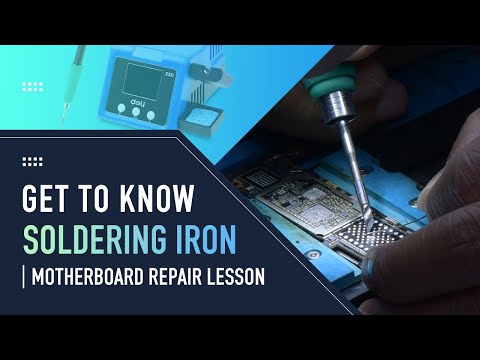 How to Use a Soldering Iron - Motherboard Repair Tips