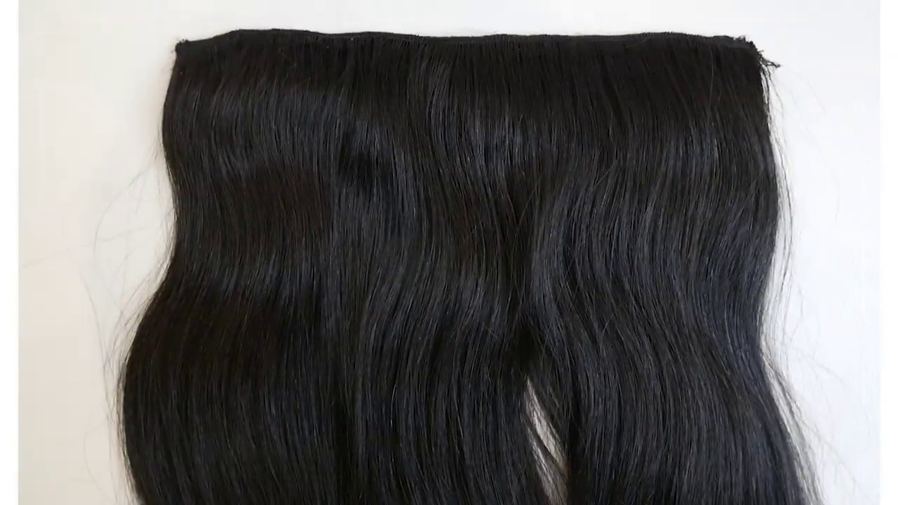 Hair Piece 100% Human Hair at Malaysia Hair Imports - YouTube