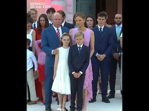 Twins Of Monaco S Prince Albert And Princess Charlene At Albert S 20 Year Reign Celebration 