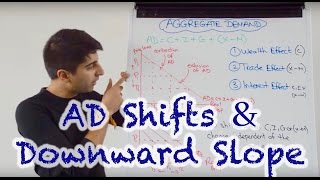Y1 4) Aggregate Demand - Shifts and the Downward Slope