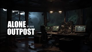 The Empty Outpost - ALONE In An Outpost 1 | 4K Sleep Focus Ambient