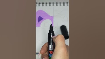 Drawing CatNap BUT With 4 Different Art Supplies, Part 1! 🎨👀 #shorts #satisfying #drawing