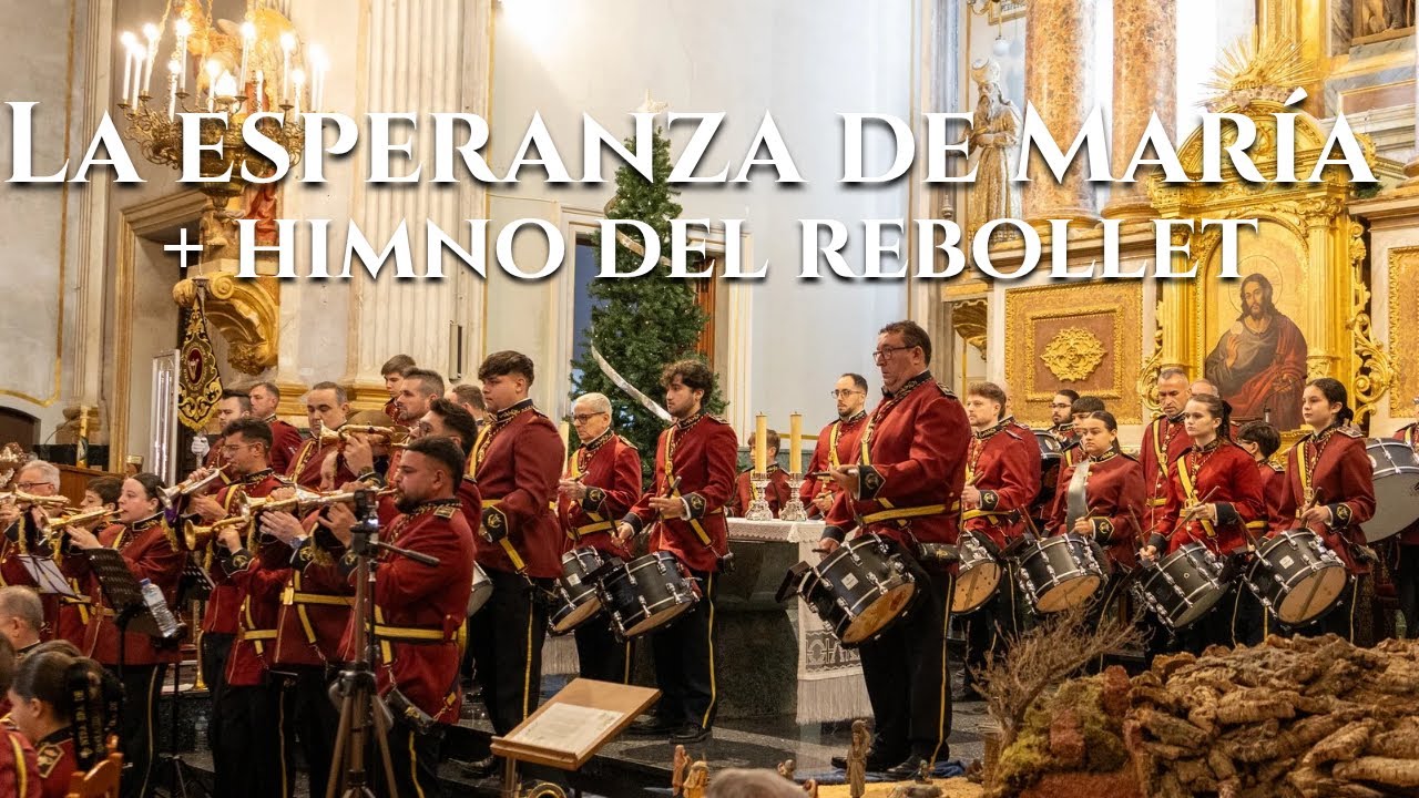 [4K] 🎼 ESPERANZA DE MARÍA + HIMNO VIRGEN DEL REBOLLET 🎼 | XI Concierto de Navidad | La Piedad