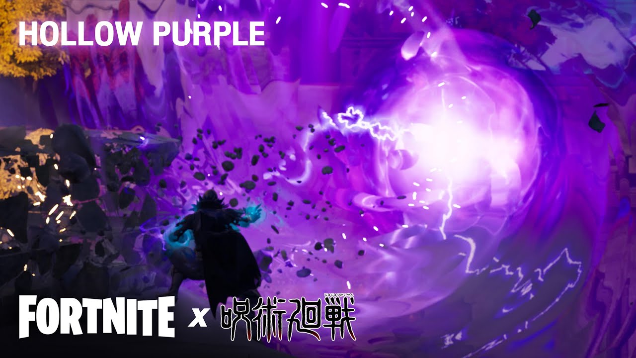 Fortnite Jujutsu Kaisen Hollow Purple YouTube