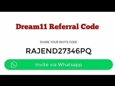 Dream11 Referral Code | Dream11 Invite Code