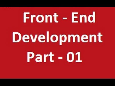 Complete Front-End Web Development With HTML5, CSS3, and JS - part1