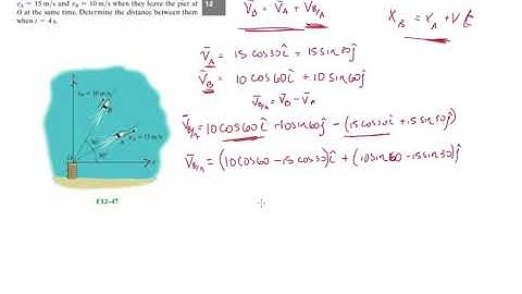 Problem F12-47 Dynamics Hibbeler 13th (Chapter 12)
