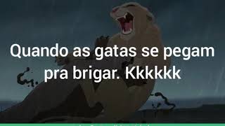 Quando As Gatas Se Pegam Pra Brigar Kkkk